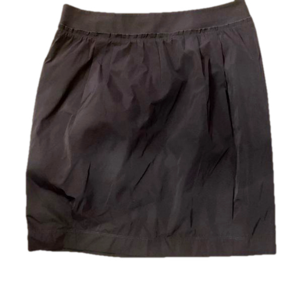 Lida Baday Black Above Knee Bubble Skirt Size 10 Made in Canada